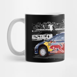 WRC CAR CITROEN Loeb C4 Sébastien Champion Citroën Mug